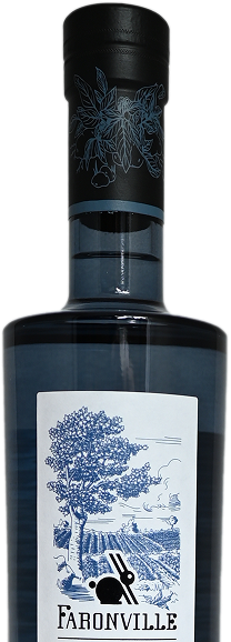 Bouteille de gin Faronville